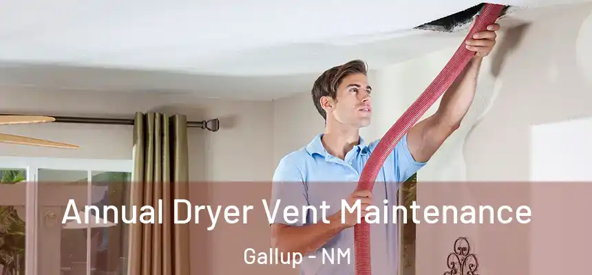 Annual Dryer Vent Maintenance Gallup - NM