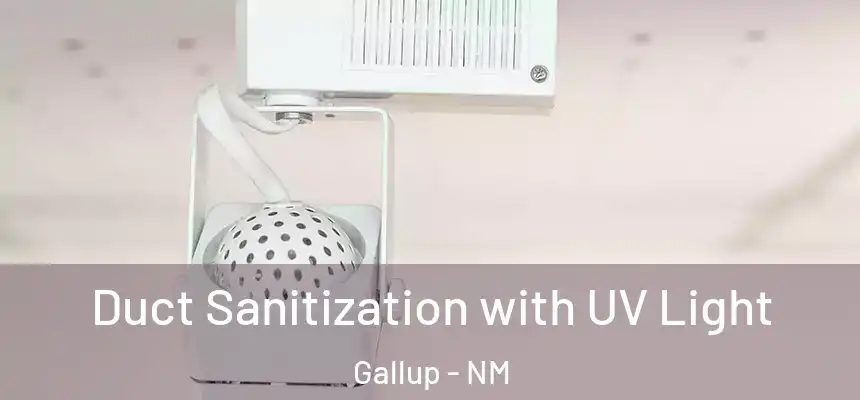  Duct Sanitization with UV Light Gallup - NM