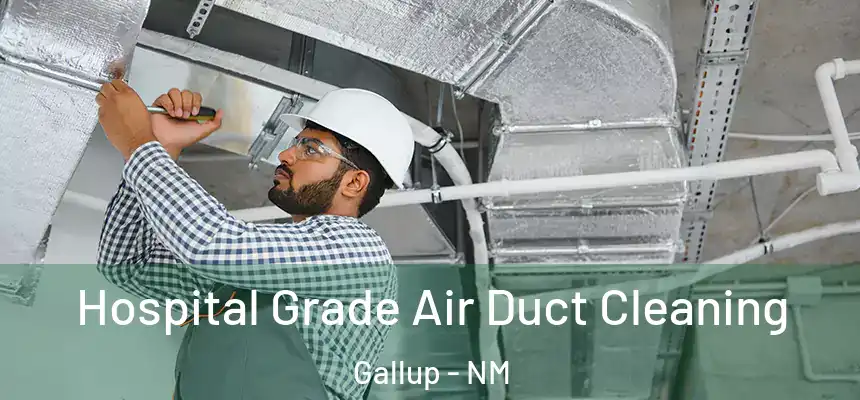 Hospital Grade Air Duct Cleaning Gallup - NM